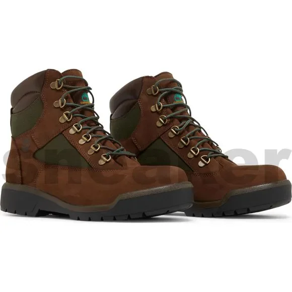 TB0A18AHD47] Mens Timberland Inch Field Boots 'Beef Broccoli'